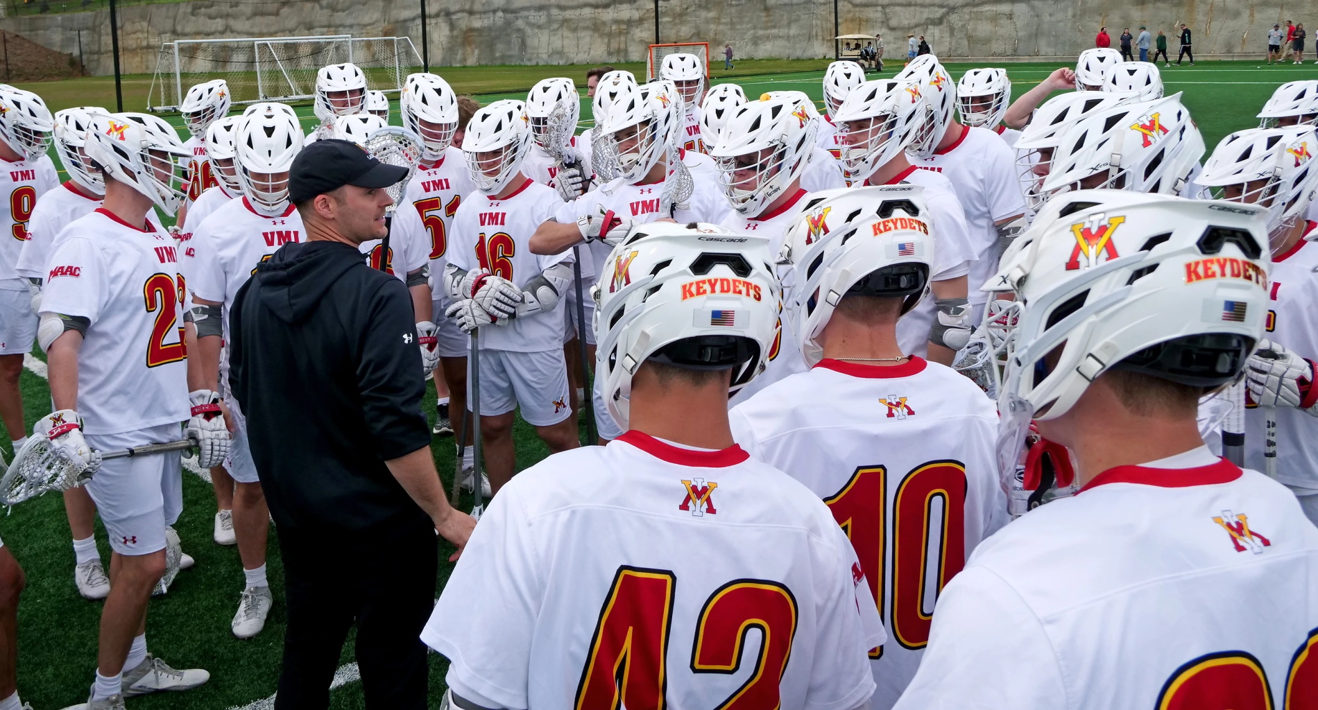 Photo of Coach Purpura with team